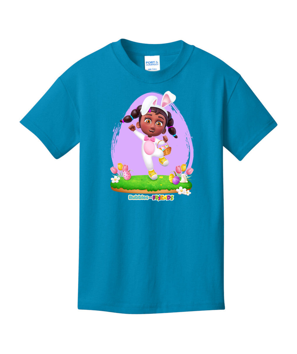 Bubbles & Friends Easter Izzy Childrens T-Shirt