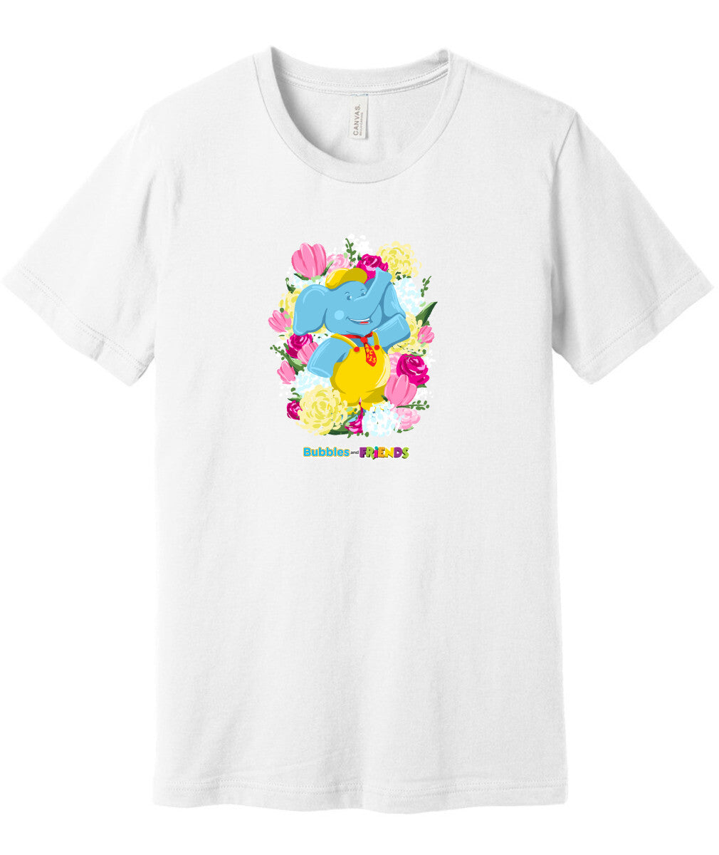 Bubbles & Friends Mothers Day Flowers Unisex Tee