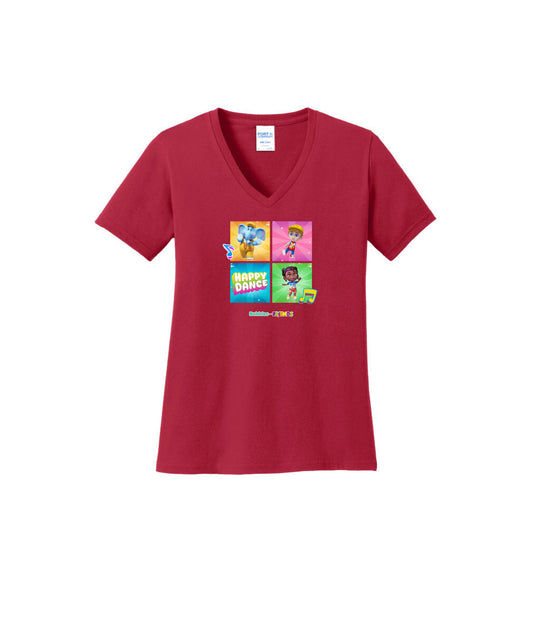 Bubbles and Friends – Happy Dance Collection Happy Team WomenT-Shirt