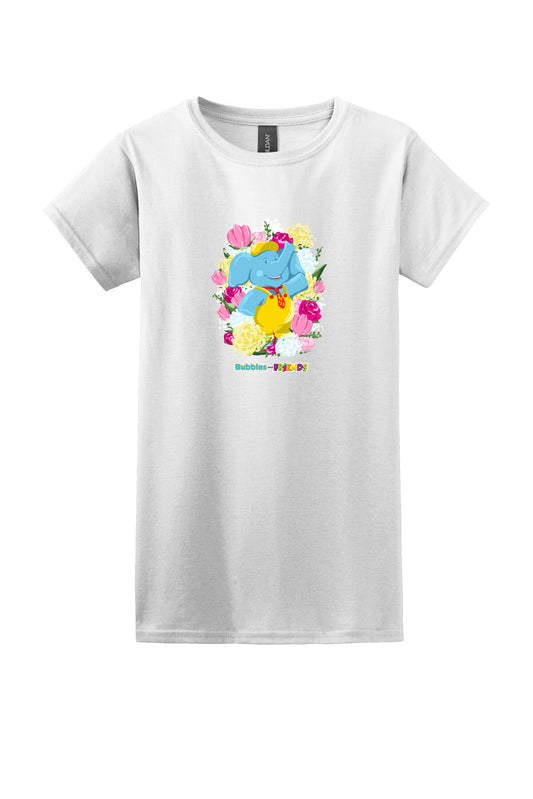Bubbles & Friends Mothers Day Flowers Women's Tee