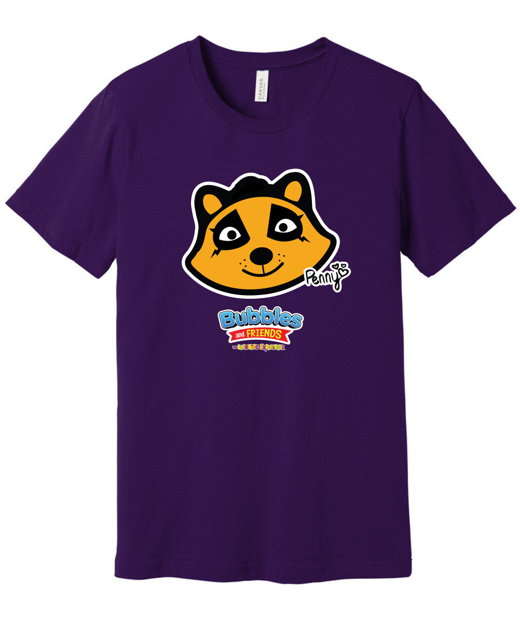 Bubbles & Friends- Friends from Happyville Penny Unisex Tee