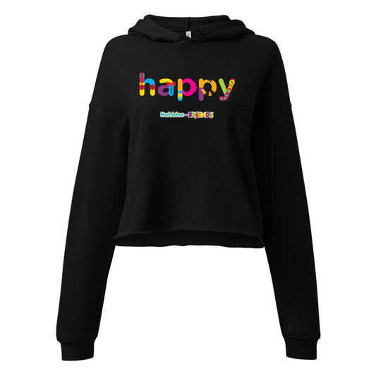 Bubbles & Friends Women's Cropped Hoodie
