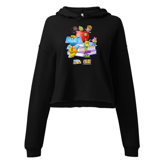 Bubbles & Friends BTS Book Women's Cropped Hoodie
