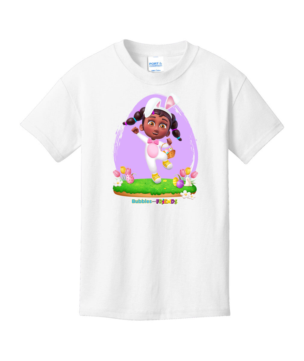 Bubbles & Friends Easter Izzy Childrens T-Shirt