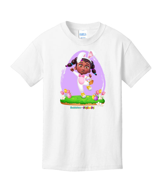 Bubbles & Friends Easter Izzy Childrens T-Shirt