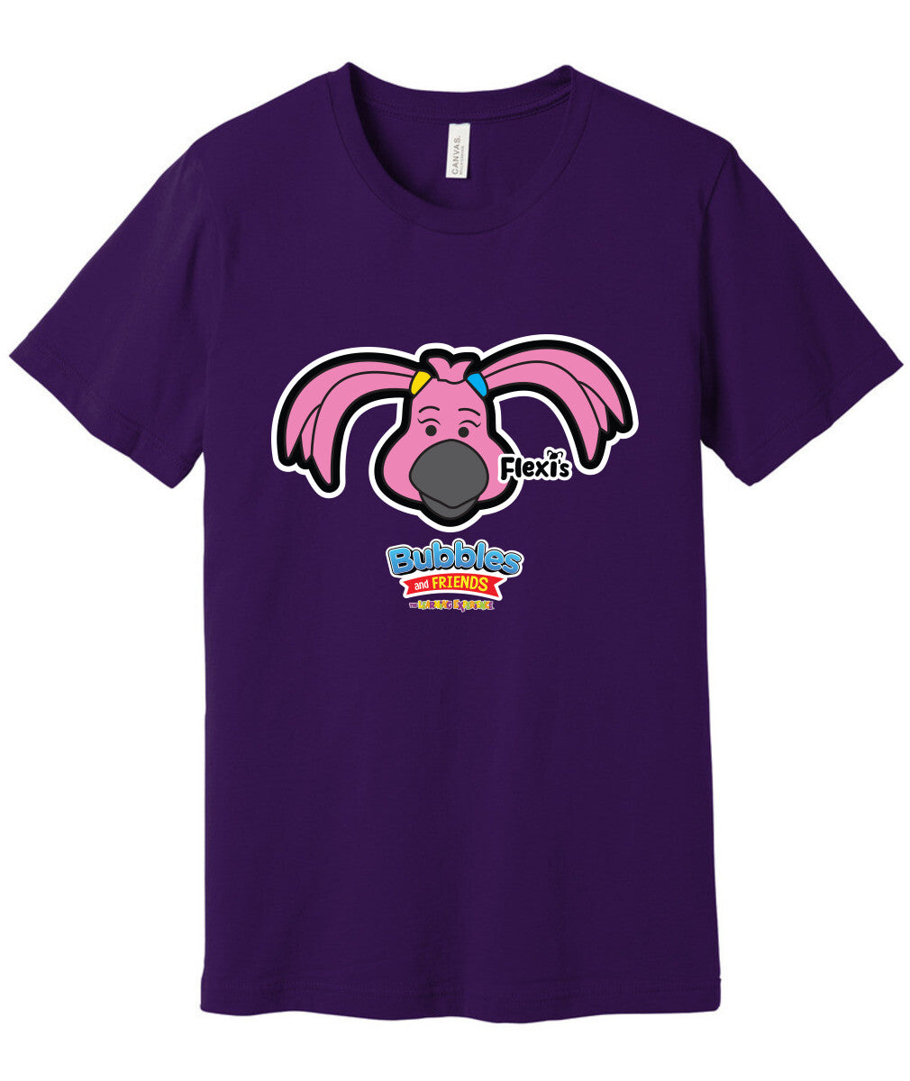 Bubbles & Friends- Friends from Happyville Flexi Unisex Tee