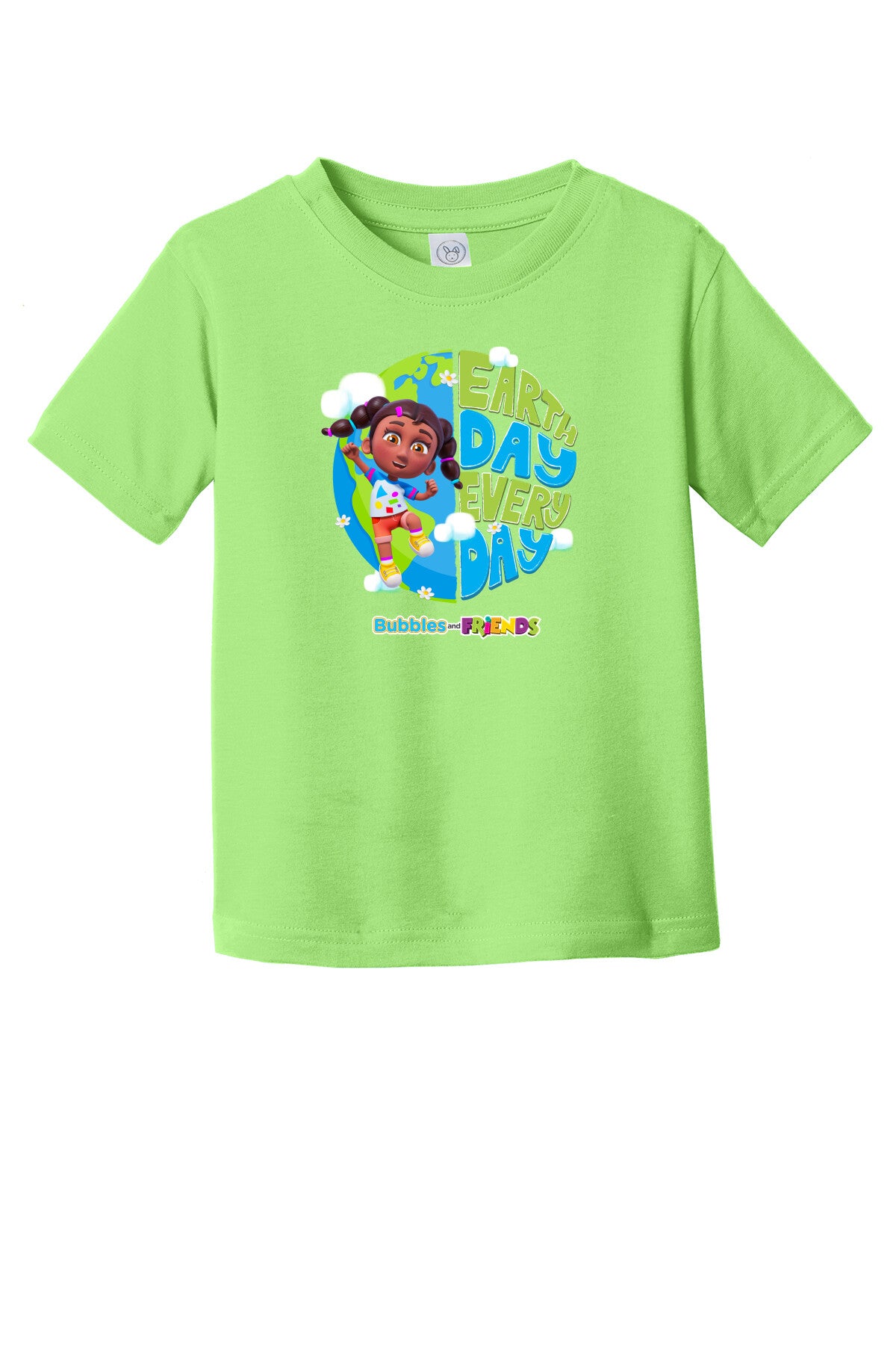 Bubbles & Friends Earth Day Izzy Toddler T-Shirt