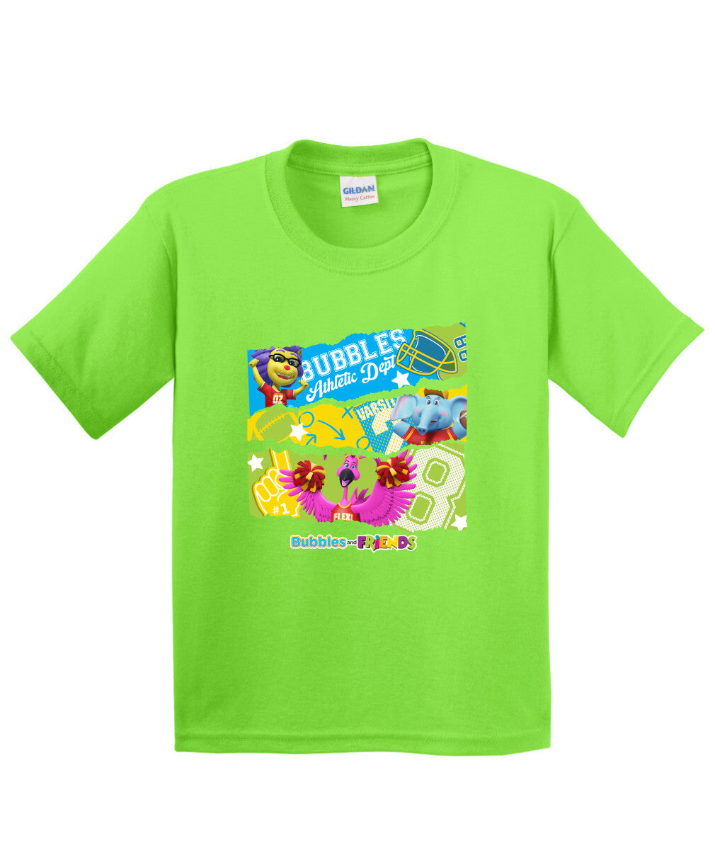 Bubbles and Friends - Varsity Collection #1 Team Children T-Shirt