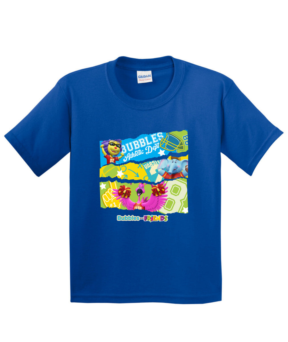Bubbles and Friends - Varsity Collection #1 Team Children T-Shirt