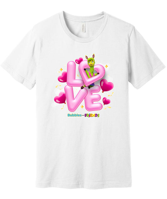 Bubbles & Friends Phoebe Love Womens T-Shirt