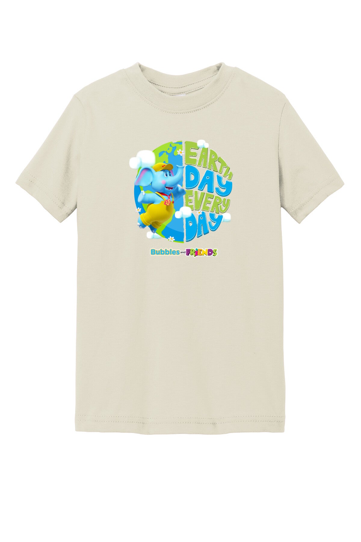 Bubbles & Friends Earth Day Everyday Toddler T-Shirt