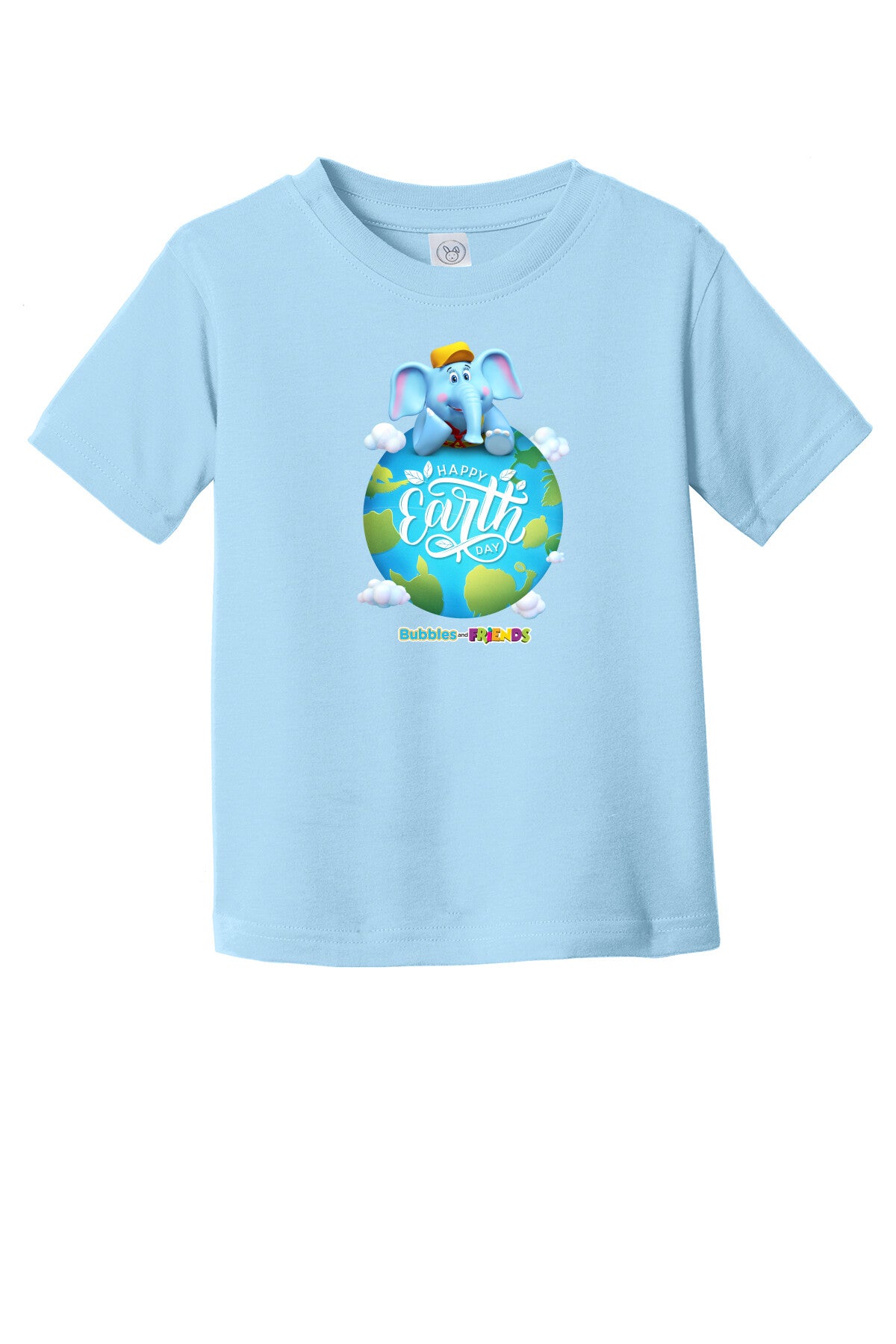 Bubbles & Friends Earth Day Planet Toddler T-Shirt