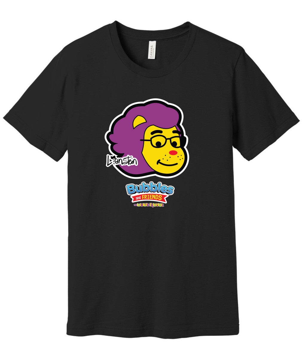 Bubbles & Friends- Friends from Happyville Lionstein Unisex Tee