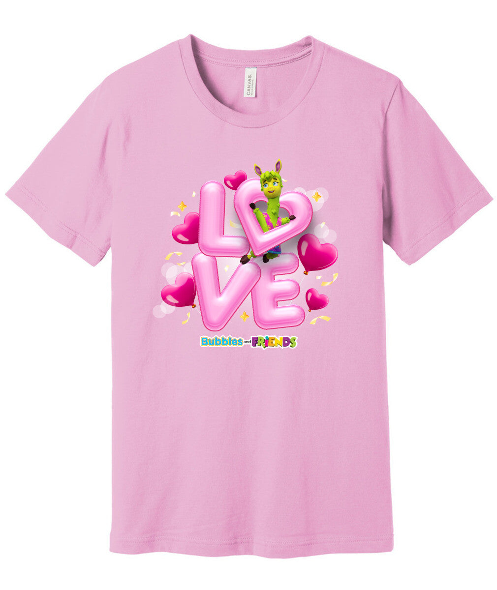 Bubbles & Friends Phoebe Love Womens T-Shirt