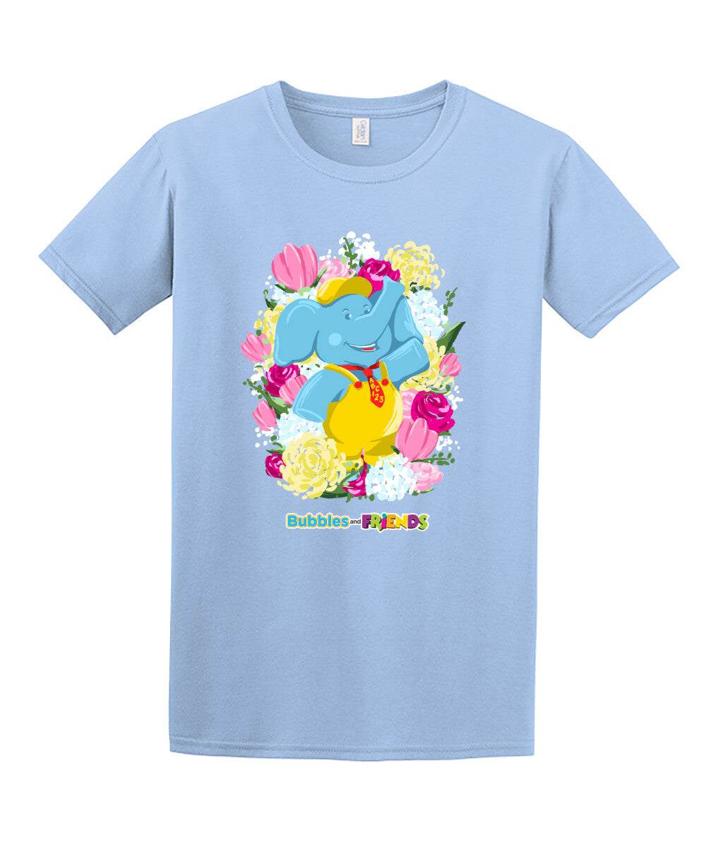 Bubbles & Friends Mothers Day Flowers Unisex T-Shirt