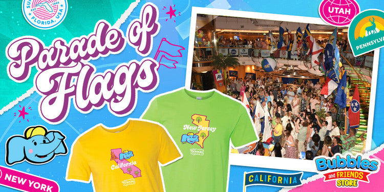 TLE State T-Shirts- TLECON2026 Parade of Flags