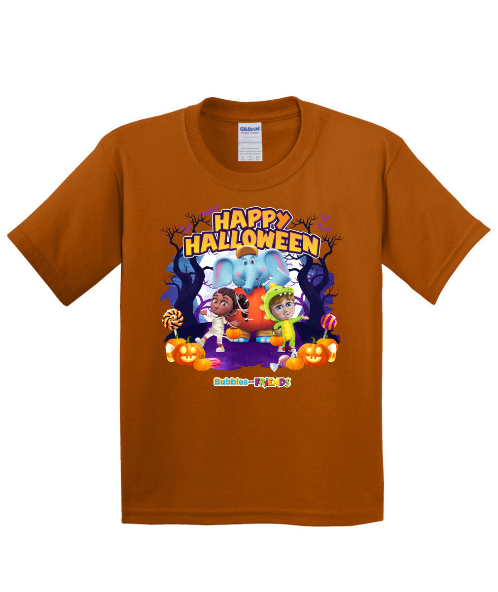 Bubbles and Friends - Halloween Collection Team Children T-Shirt