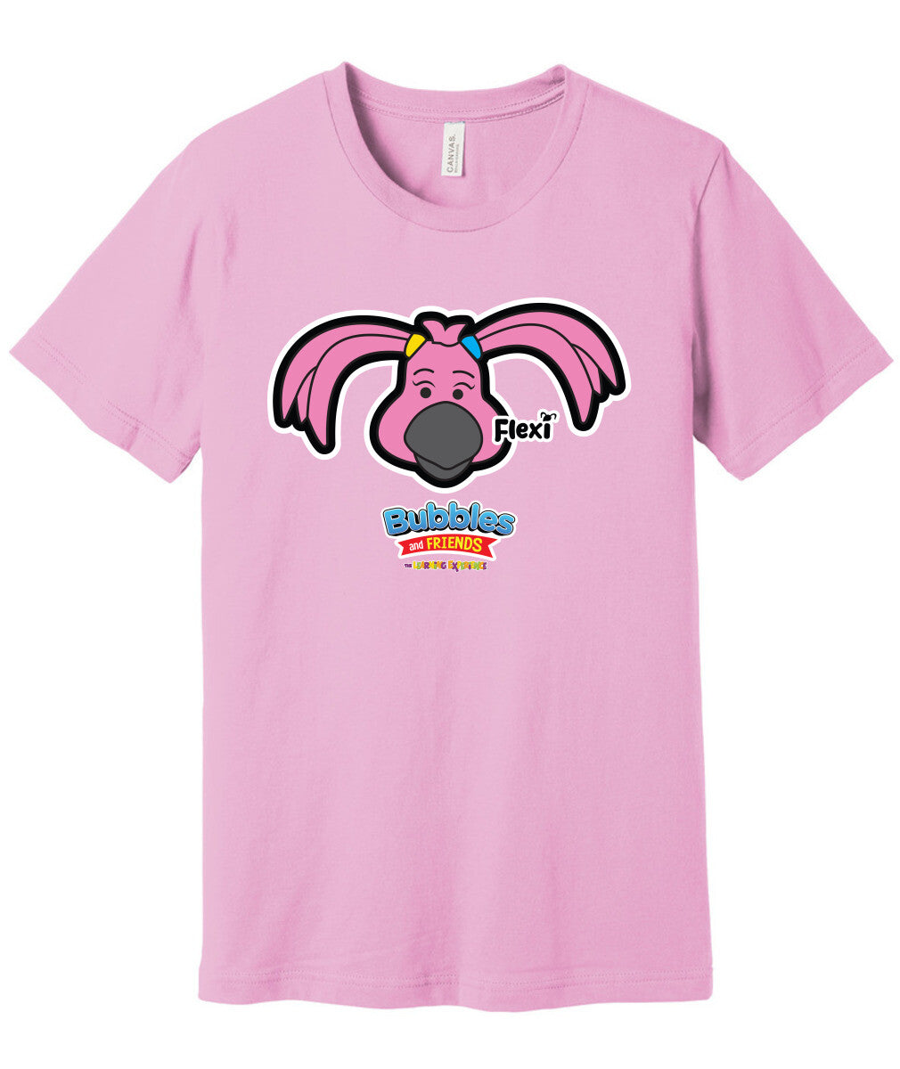 Bubbles & Friends- Friends from Happyville Flexi Unisex Tee