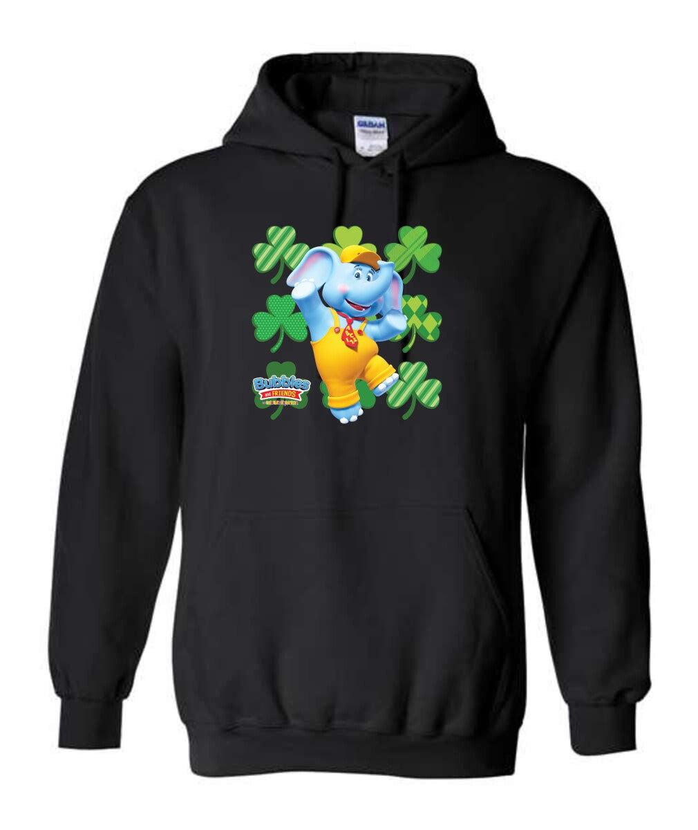 Bubbles & Friends St. Patrick's Day Bubbles Heavy Blend Hooded Sweatshirt