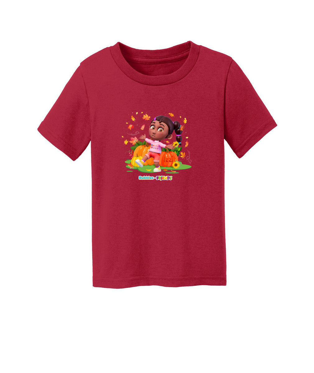 Bubbles and Friends - Fall Collection Izzy Toddler T-Shirt