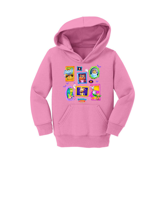 Bubbles & Friends Halloween Toddler Core Fleece Hoodie