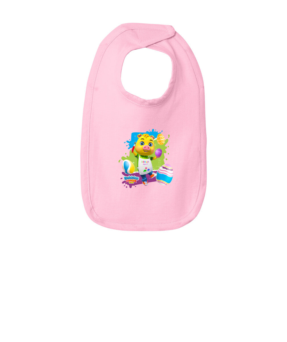 Bubbles & Friends Easter Pablo Infant Bib