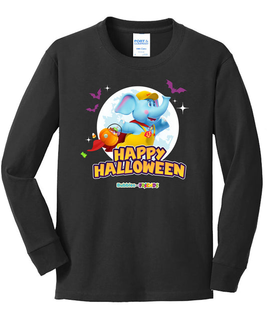 Bubbles and Friends - Halloween Collection Bubbles Longsleeve Children T-Shirt