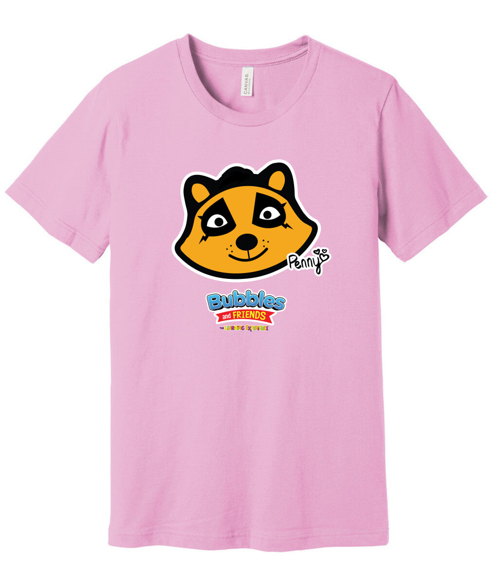Bubbles & Friends- Friends from Happyville Penny Unisex Tee
