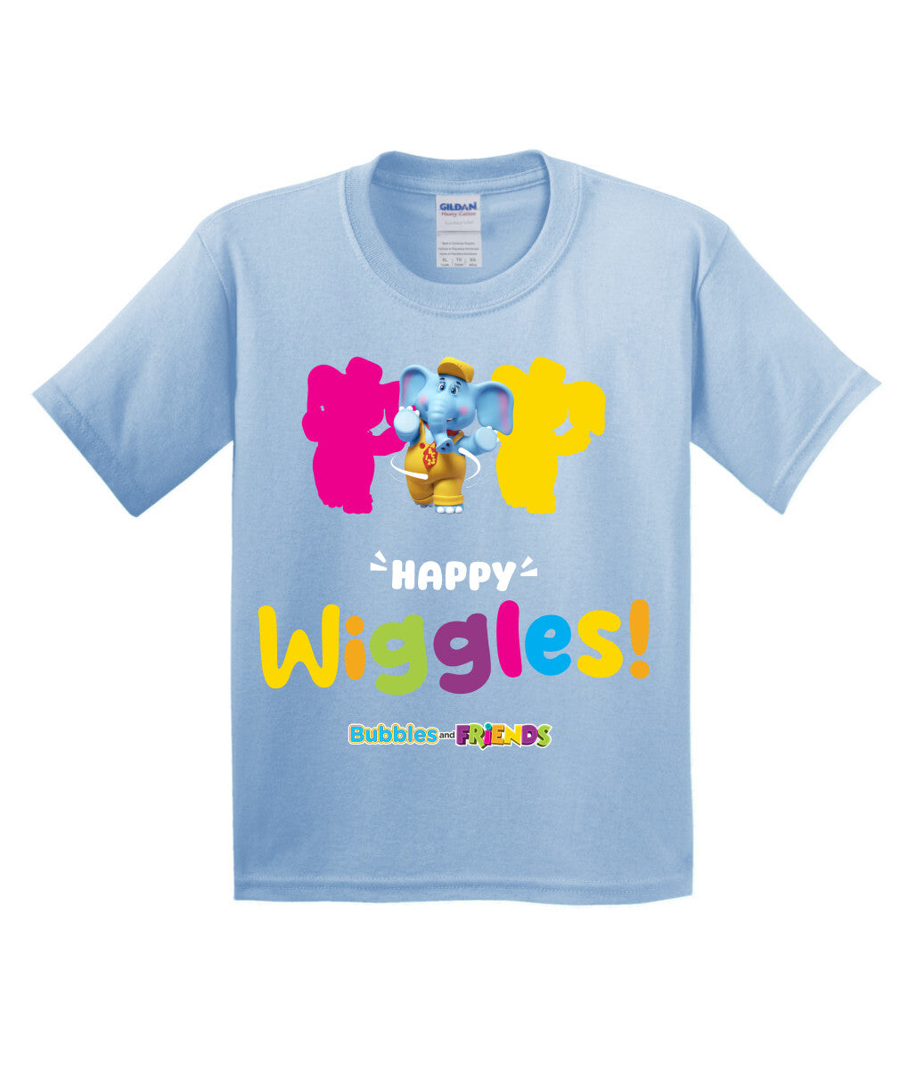 Bubbles and Friends – Happy Dance Collection Happy Wiggles Children T-Shirt