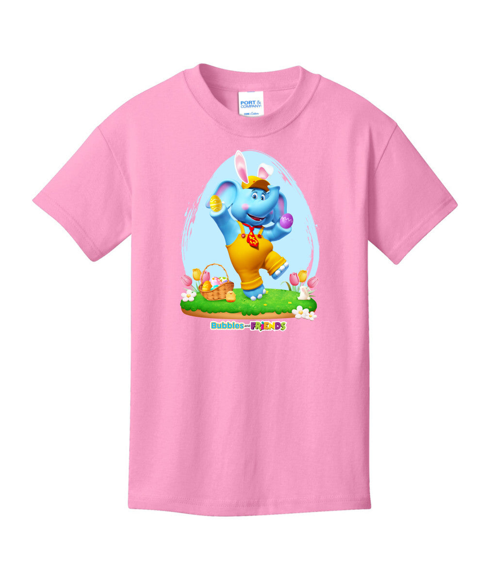 Bubbles & Friends Easter Bubbles Childrens T-Shirt