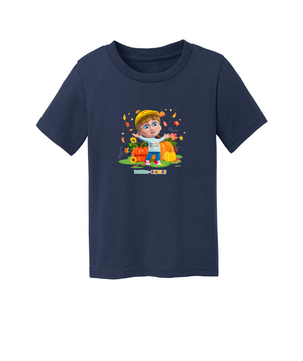 Bubbles and Friends - Fall Collection Braden Toddler T-Shirt