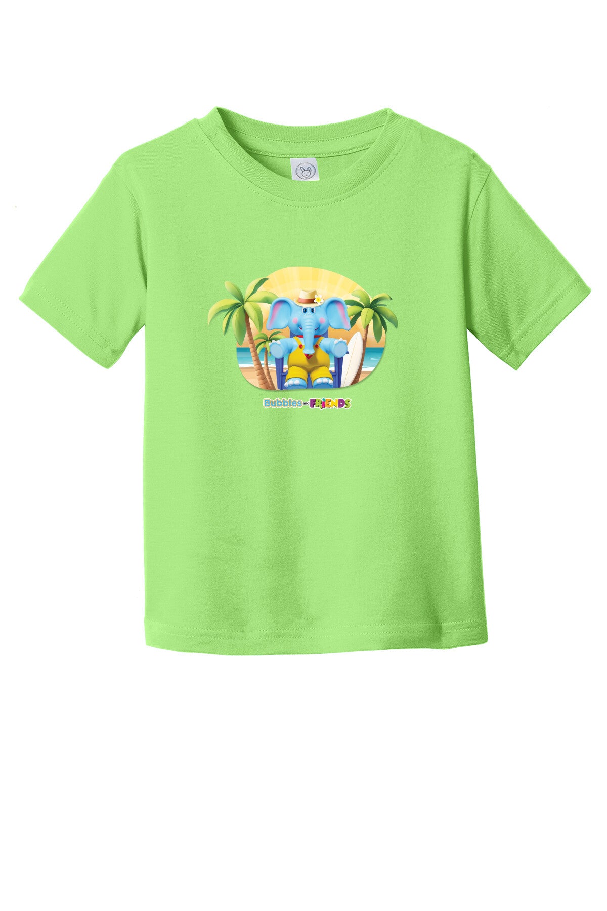 Bubbles & Friends Summer Beach Toddler T-Shirt