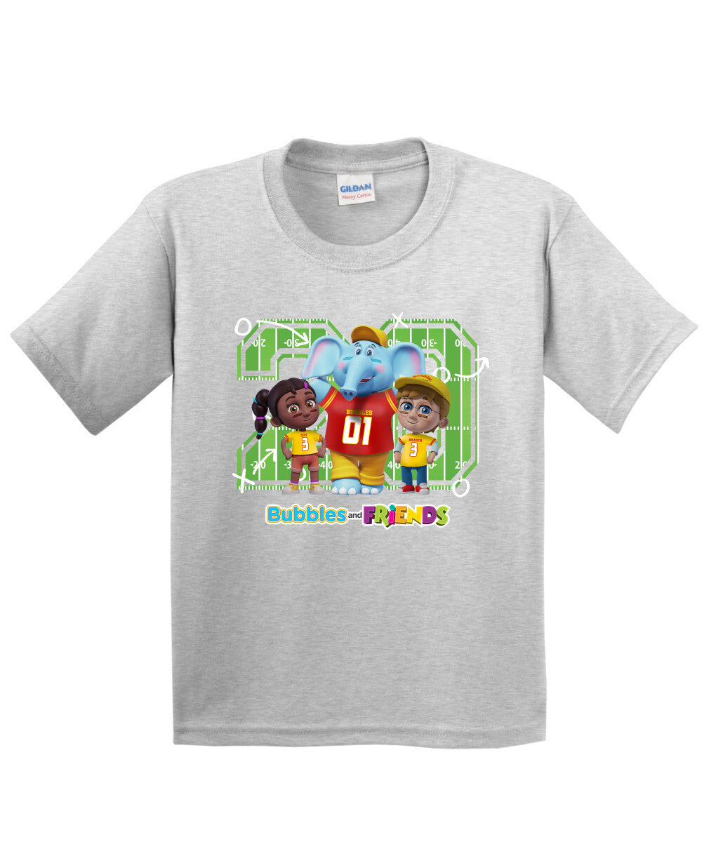 Bubbles and Friends - Varsity Collection Team Children T-Shirt