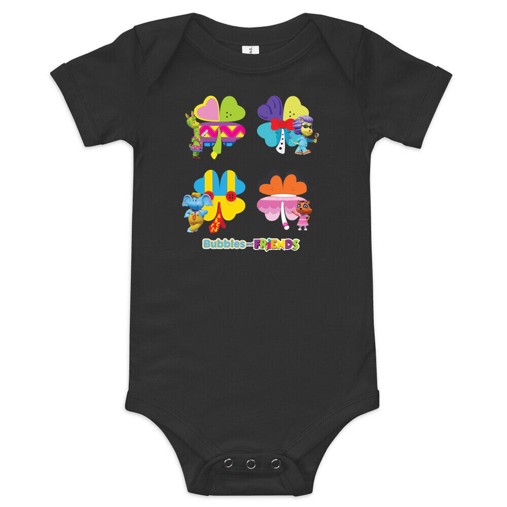 Bubbles & Friends St. Patricks FRIENDS Onesie