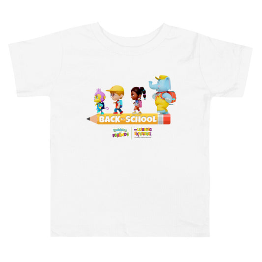 Bubbles & Friends BTS Pencil Walk Toddler T-Shirt