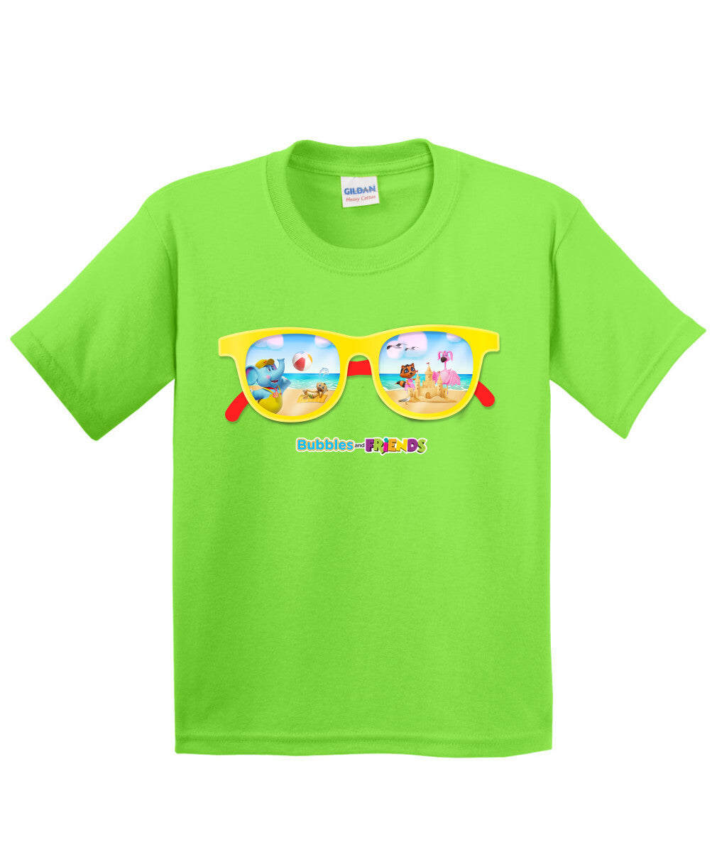 Bubbles & Friends Summer Sunglasses Children's T-Shirt