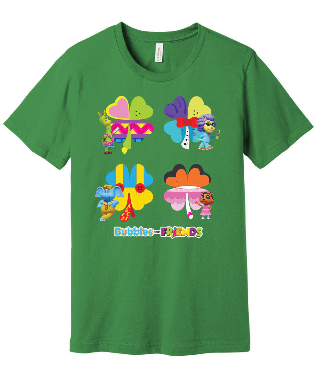 Bubbles & Friends St. Patricks FRIENDS Unisex Tee