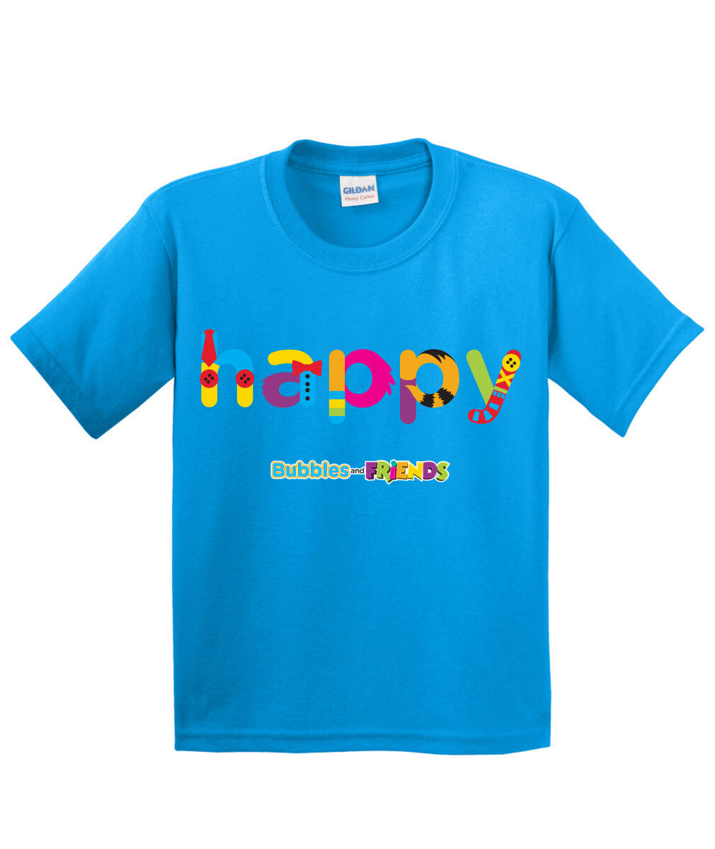 Bubbles and Friends - Happy Children T-Shirt