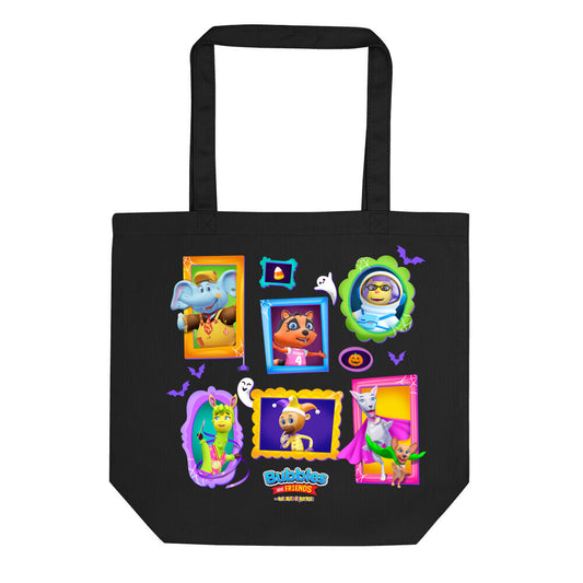 Bubbles & Friends Halloween Frames Eco Tote Bag