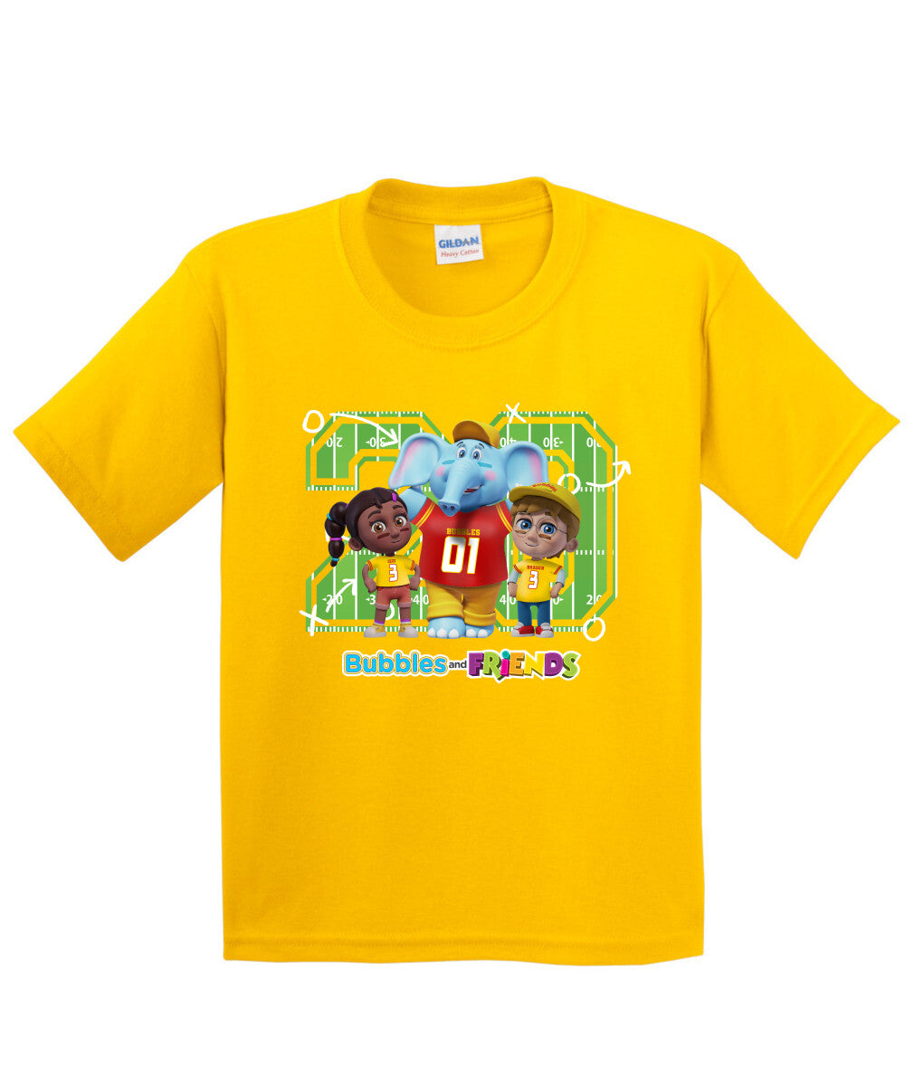 Bubbles and Friends - Varsity Collection Team Children T-Shirt