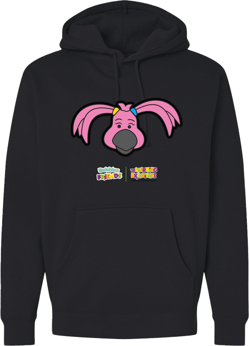 Bubbles & Friends- Friends from Happyville 'Flexi' Midweight Hooded Sweatshirt- Unisex