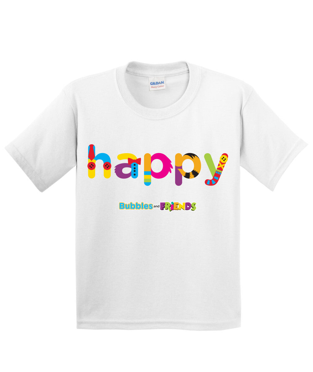 Bubbles and Friends - Happy Children T-Shirt