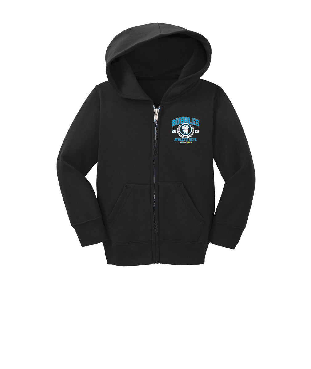 Bubbles and Friends - Varsity Collection Bubbles Athletic Dept Toddler Hoodie