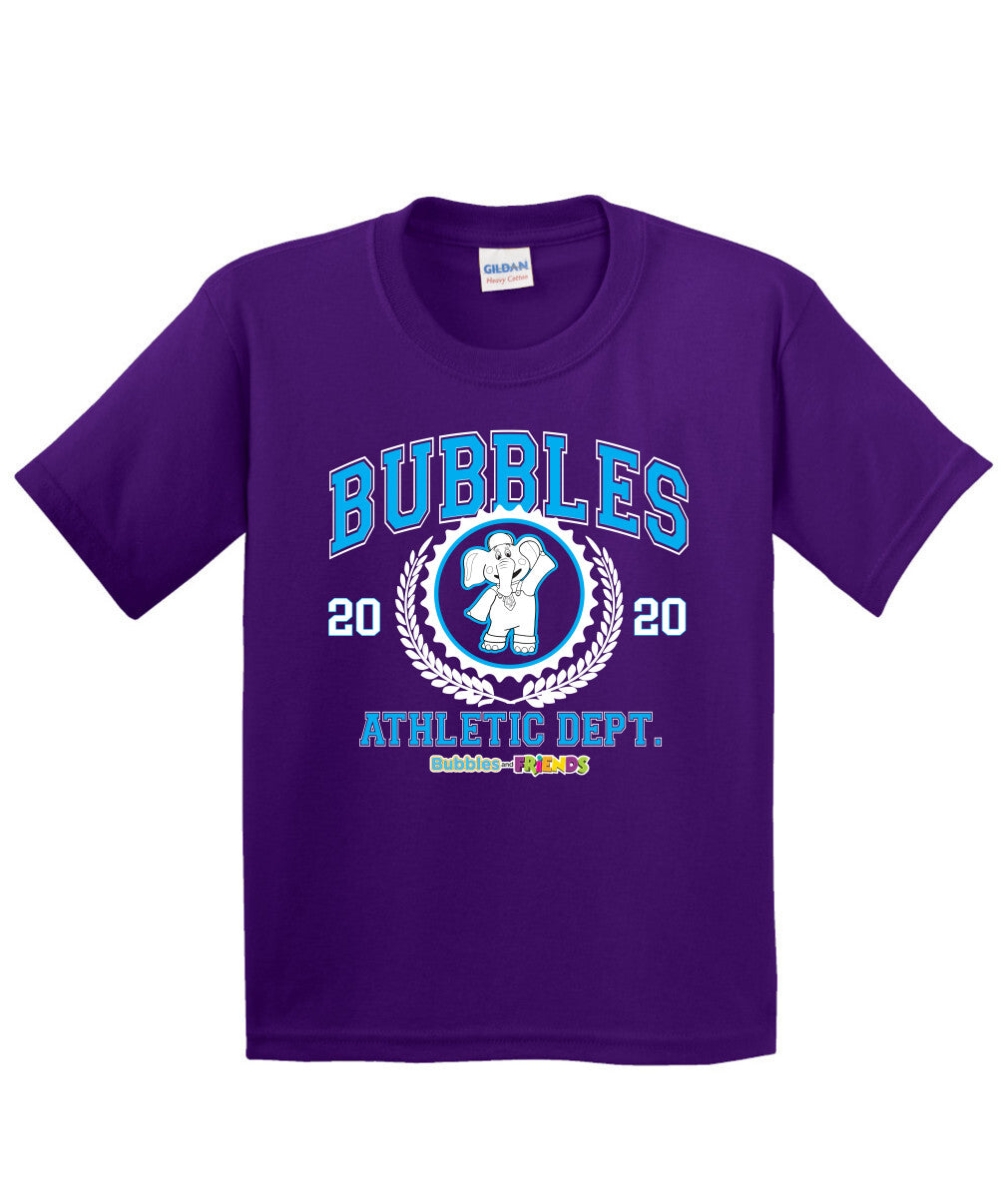 Bubbles and Friends - Varsity Collection Bubbles Athletic Dept Children T-Shirt