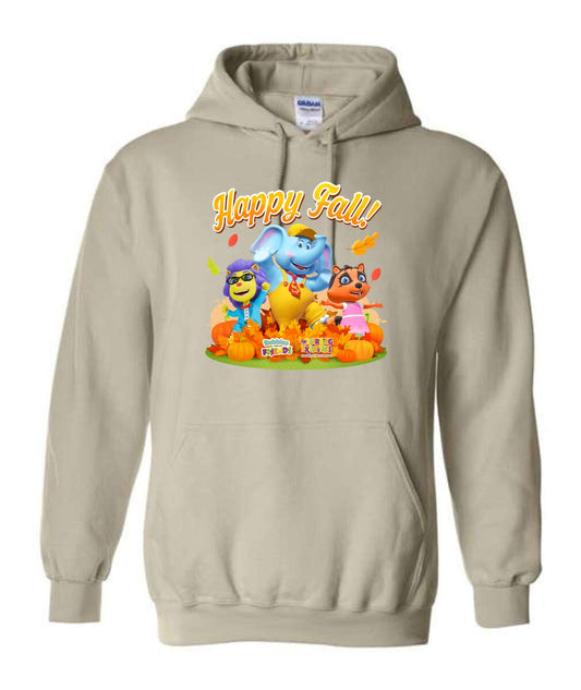 Bubbles & Friends Happy Fall Unisex Pullover Hoodie