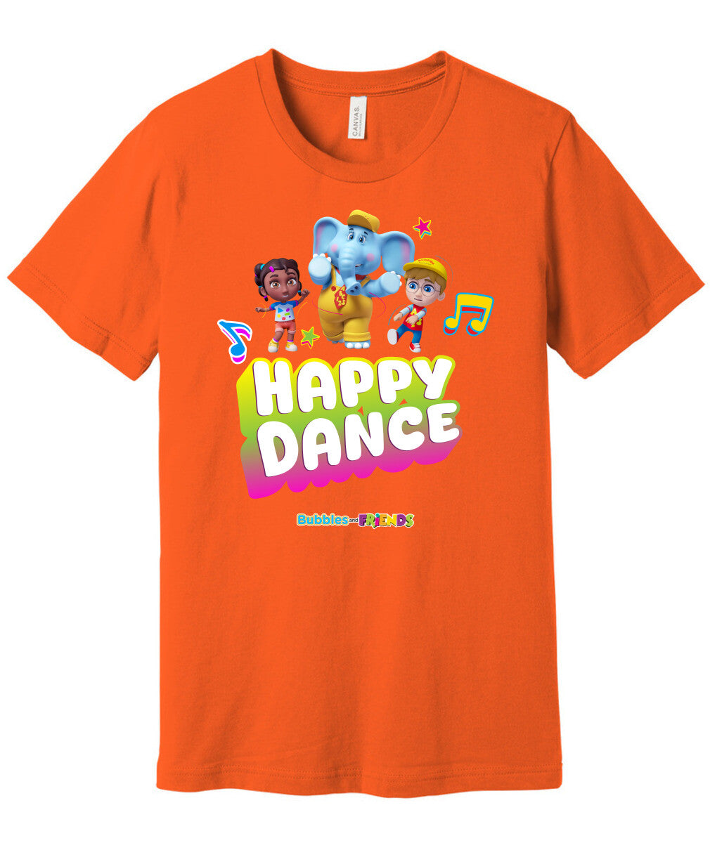 Bubbles and Friends – Happy Dance Collection Happy Dance Adult T-Shirt