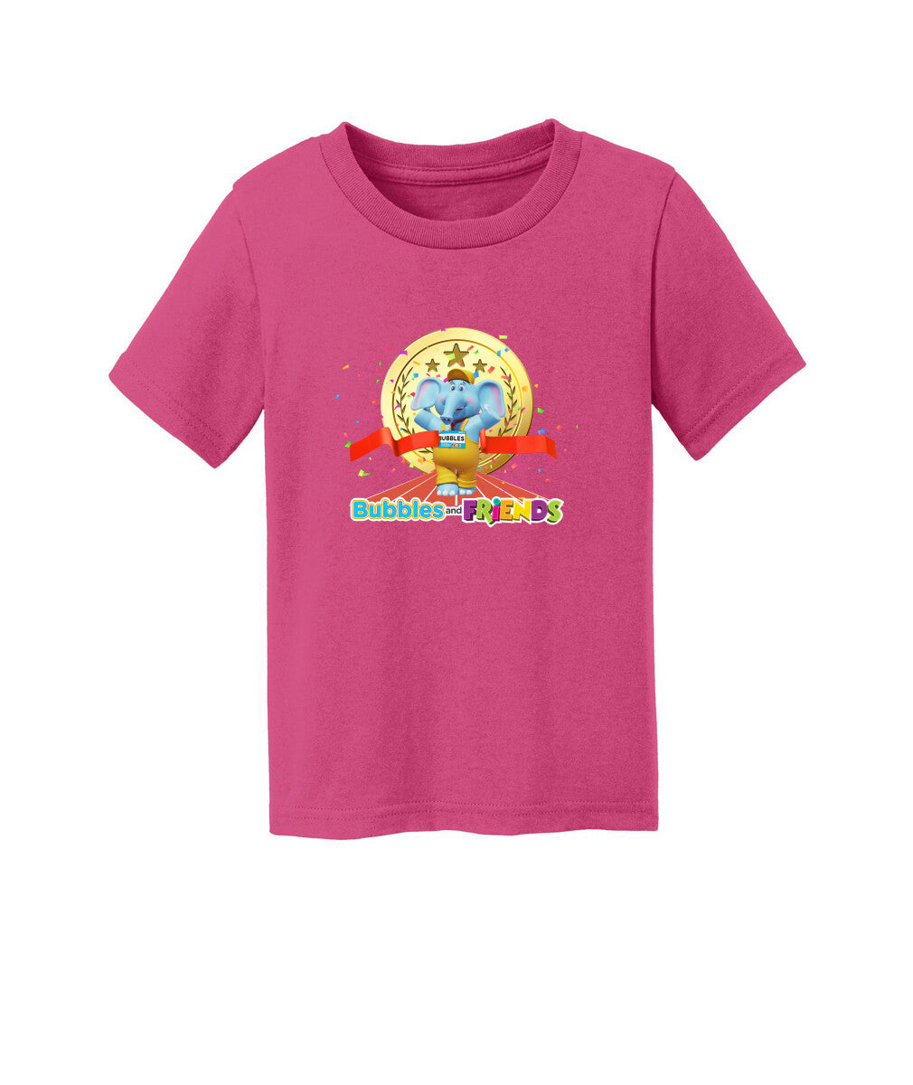 Bubbles and Friends - Summer Games Collection Bubbles Gold Toddler T-Shirt