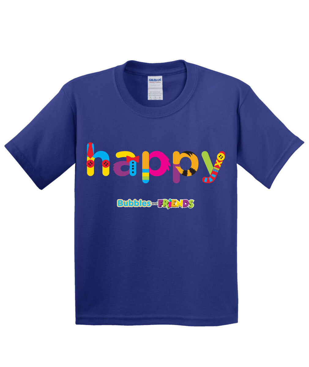 Bubbles and Friends - Happy Children T-Shirt