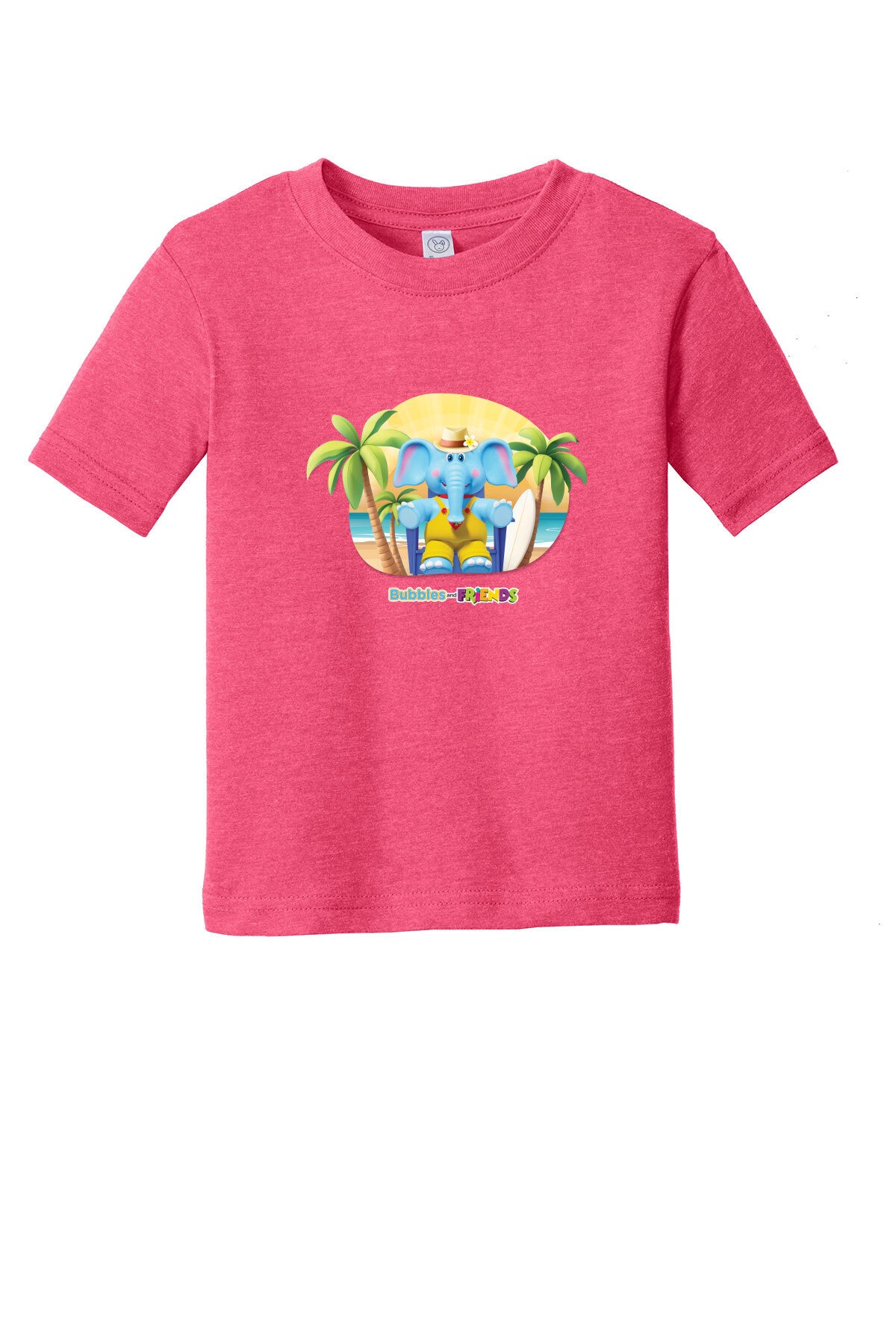 Bubbles & Friends Summer Beach Toddler T-Shirt