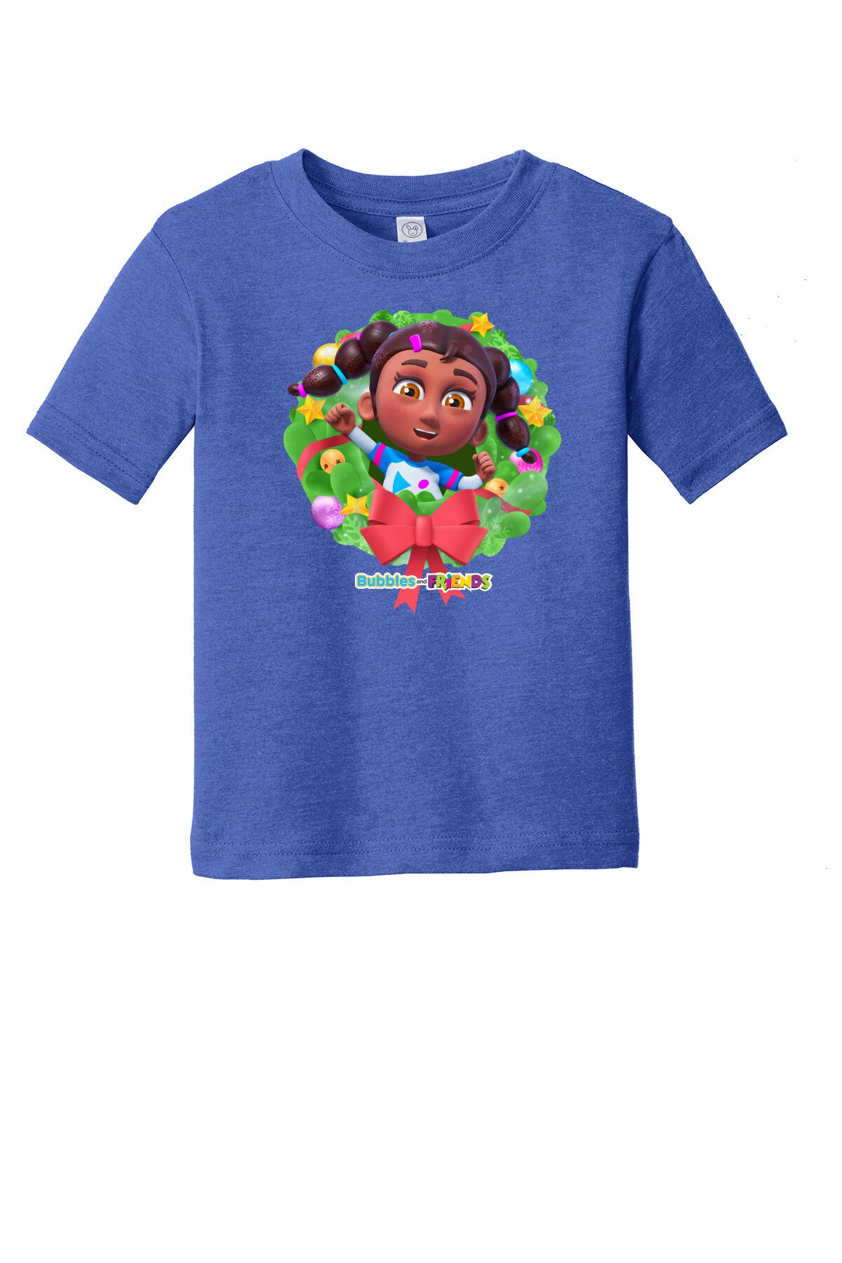 Bubbles & Friends Holiday Toddler T-Shirt - Izzy